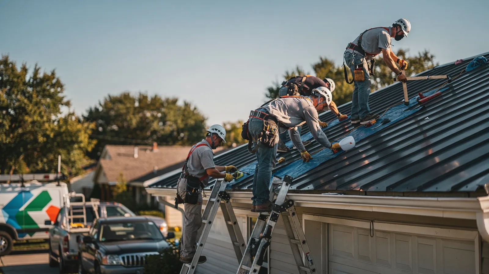 Metal Roof Installation in Fairmount, IL near me